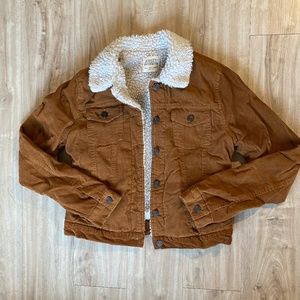 Corduroy Sherpa Jacket
